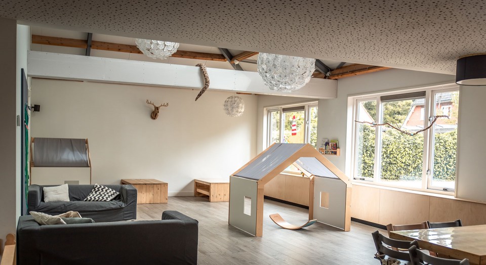 Een ruim en multifunctioneel gebouw